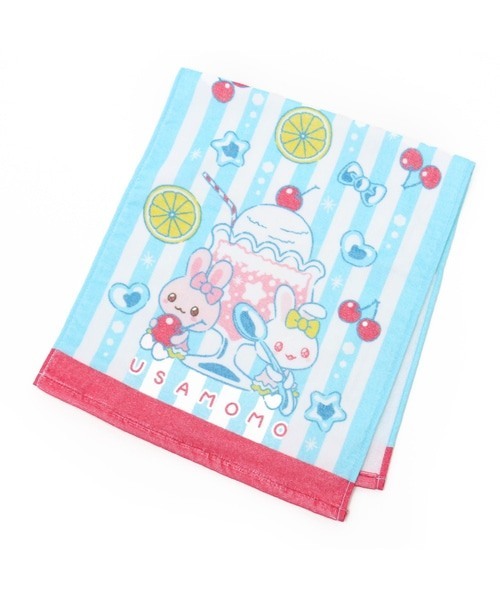 日本Usamomo萌兔桃桃-毛巾-蘇打汽水