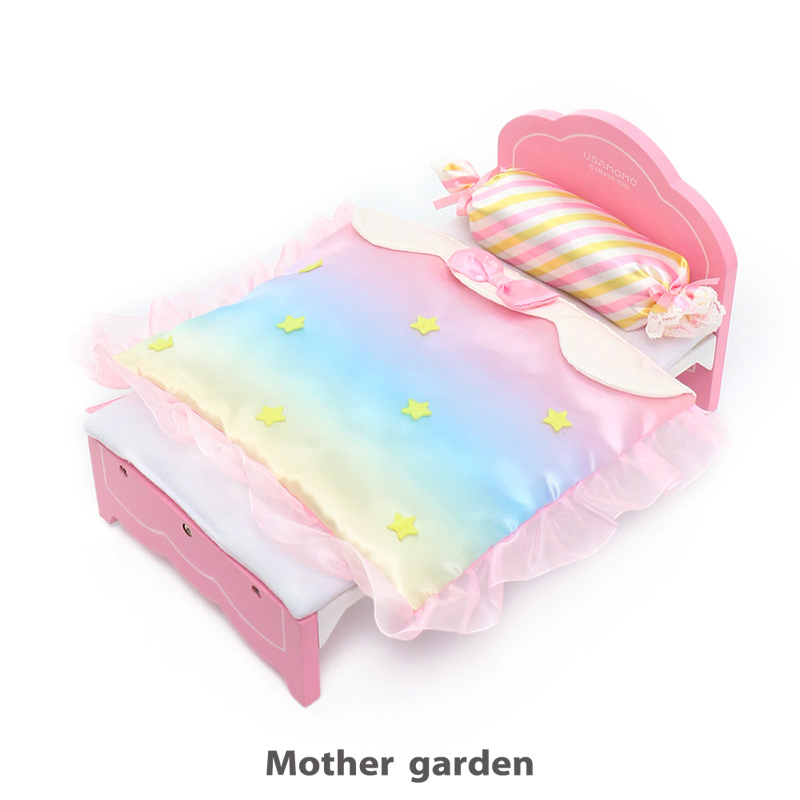 日本Usamomo萌兔桃桃-小床-漸層糖果