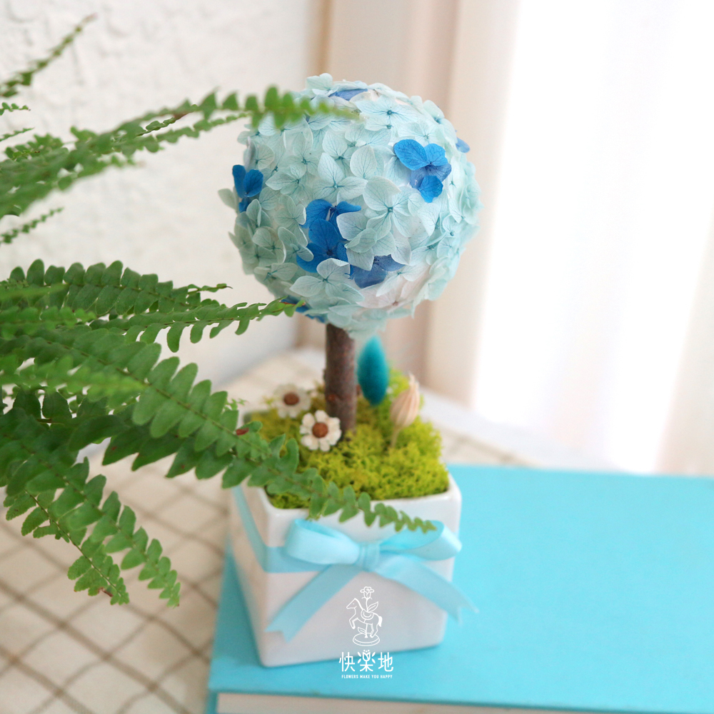 居家DIY課程 I 棒棒糖花樹-晴空海洋 PF210515