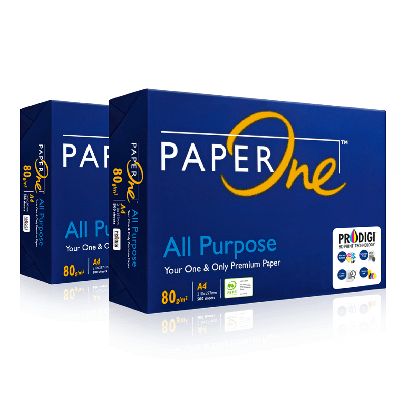 [平均$26.66/包起] PaperOne 影印紙 A4 80gsm 原箱(5包) [2箱起9折, 8箱起$133.3]