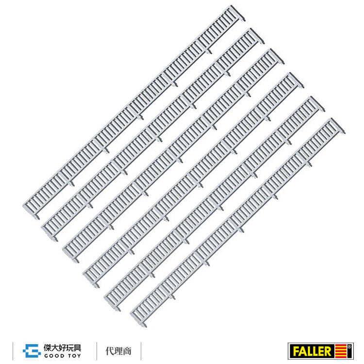 Faller 180404 (HO) 圍欄 (8入) 1432 mm
