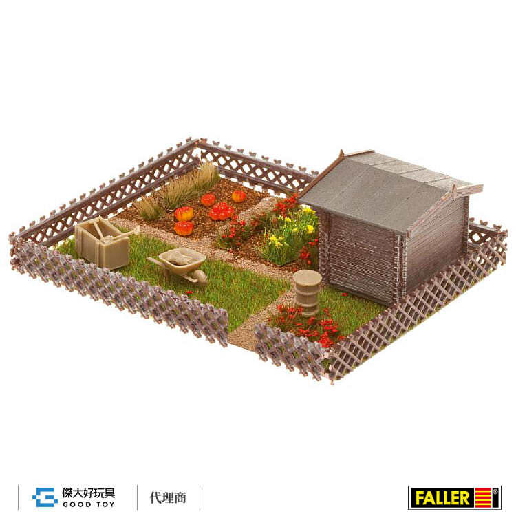 Faller 180492 (HO) 社區農圃.花園 小屋