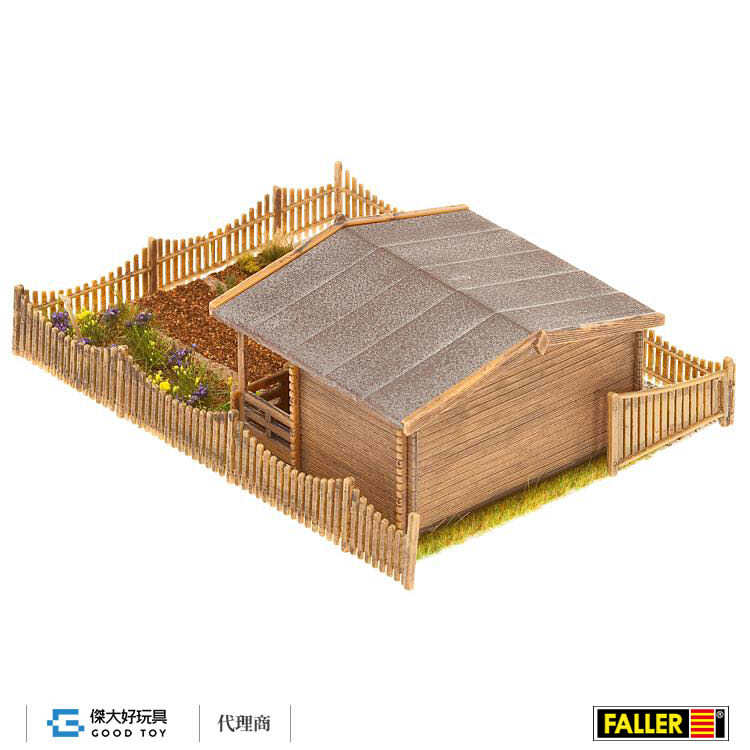 Faller 180493 (HO) 社區農圃.花園 大屋