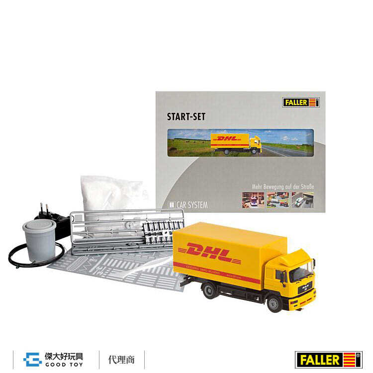 Faller 161607 (HO) 自走系統入門組 DHL 貨車