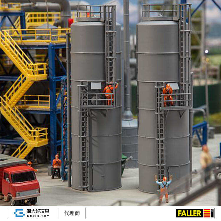 Faller 180330 (HO) 立式工業儲存罐