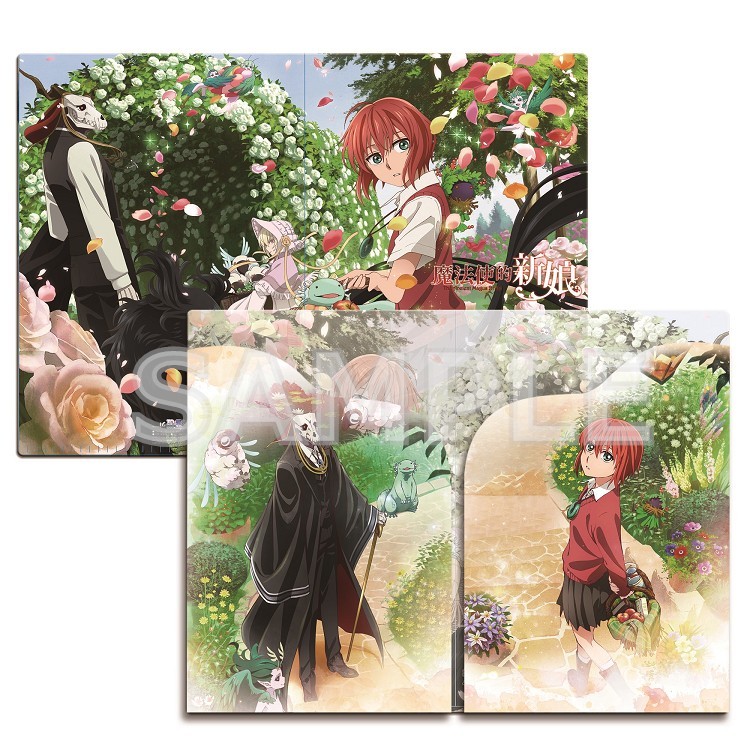 魔法使的新娘-雙開L夾-花開富貴