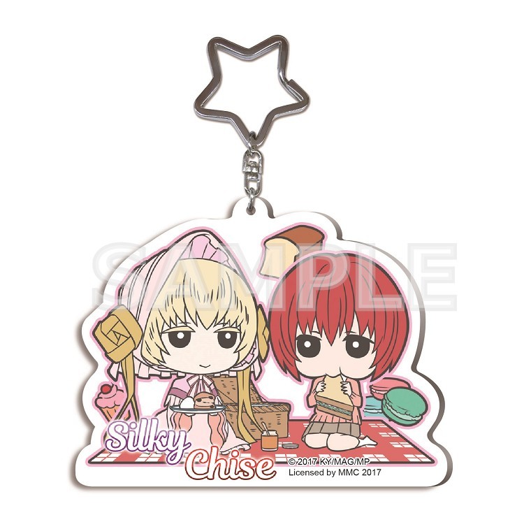 魔法使的新娘-大壓克力吊飾-Chise&Silky