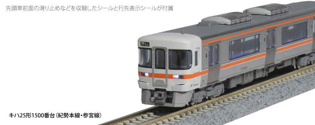 Kato 10-1372 N規 25形 1500番台 (紀勢本線.參宮線) 電車.2輛