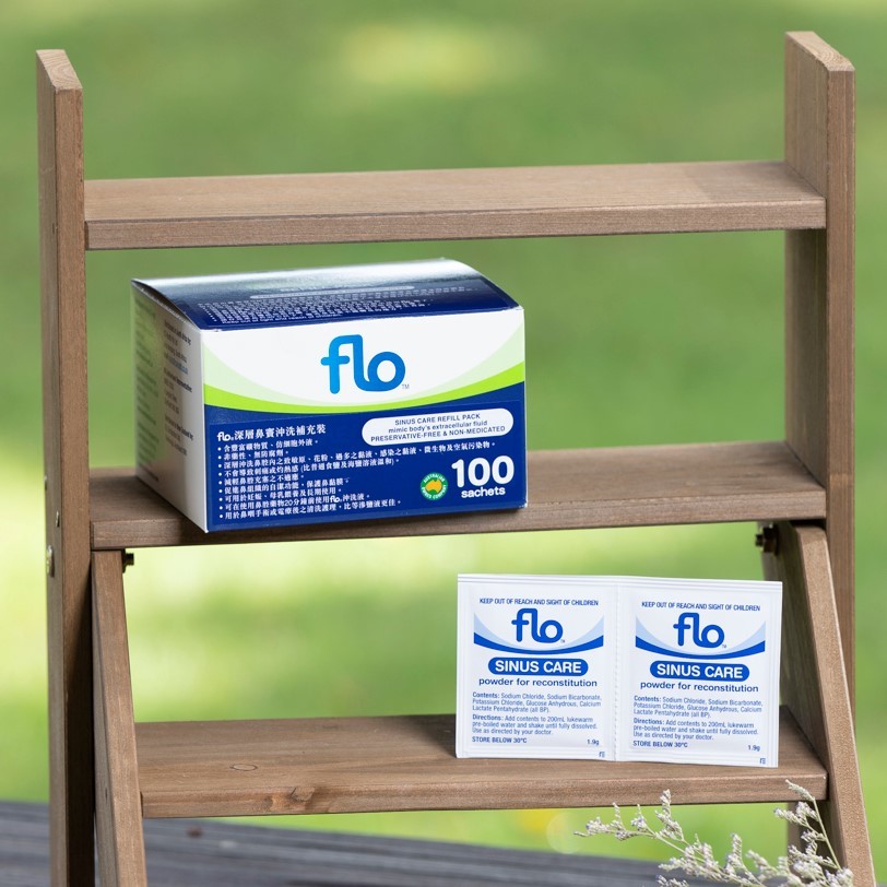 flo 深層鼻竇沖洗補充裝 100包裝