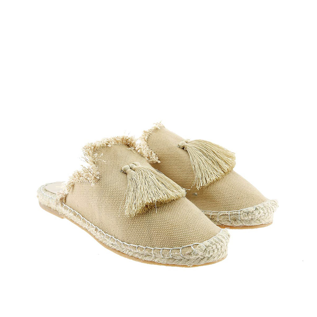 【KOALA BAY】牛仔流蘇穆勒鞋