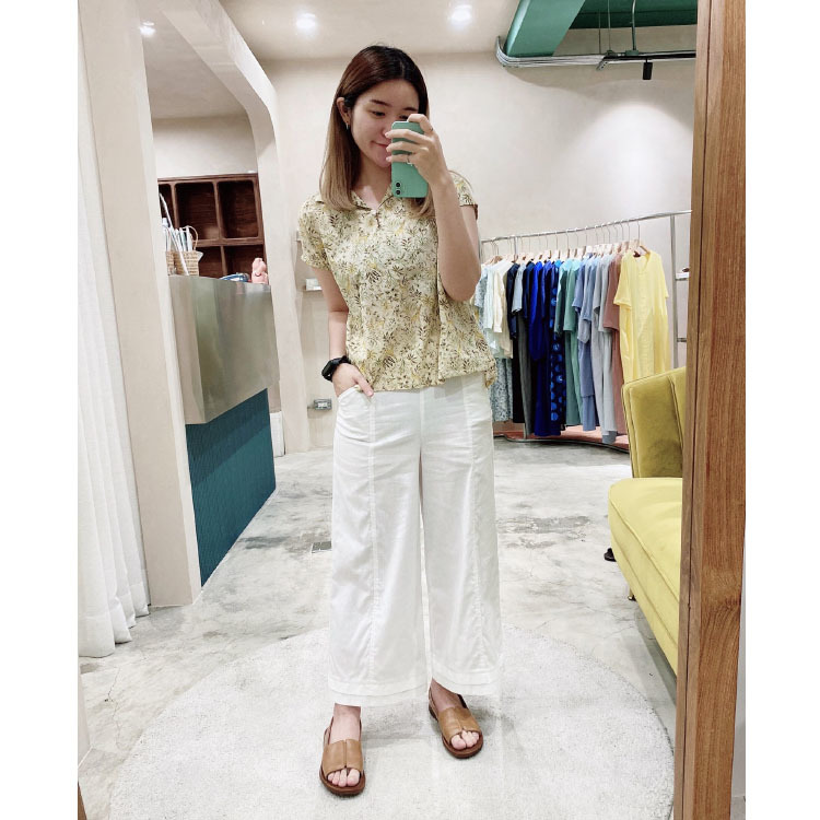 城市探索家開襟短格袖-Safari