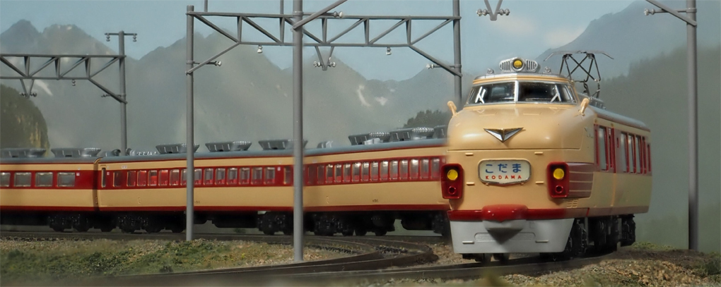 Kato 10-531 N規 151系 電車增節組.4輛