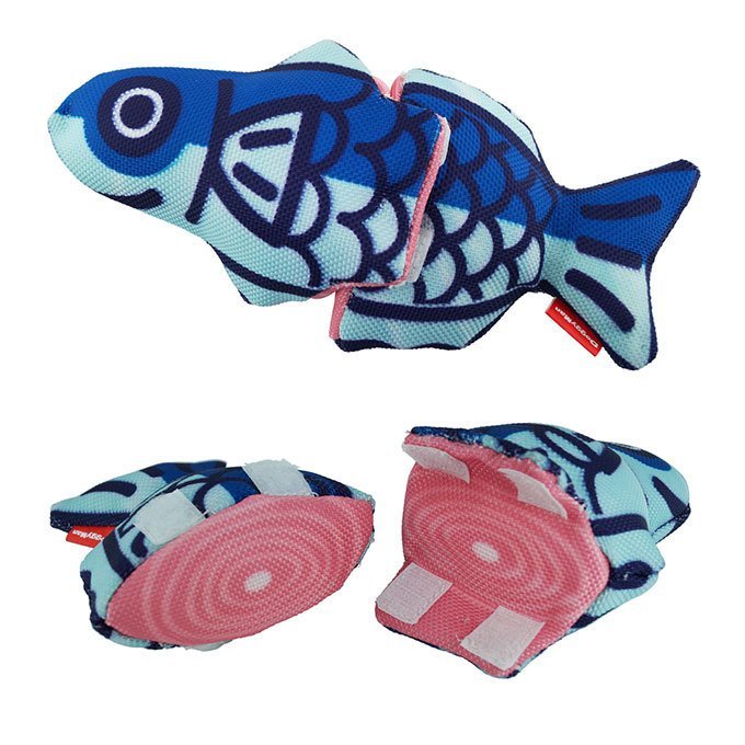 DoggyMan 犬用撕裂玩具(游水魚)