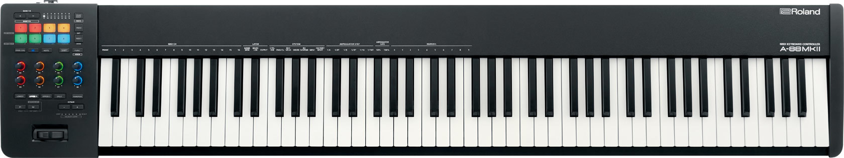 Roland Roland A-88MKII 88鍵 MIDI控制器 — 三峽鍵盤 / 鋼琴