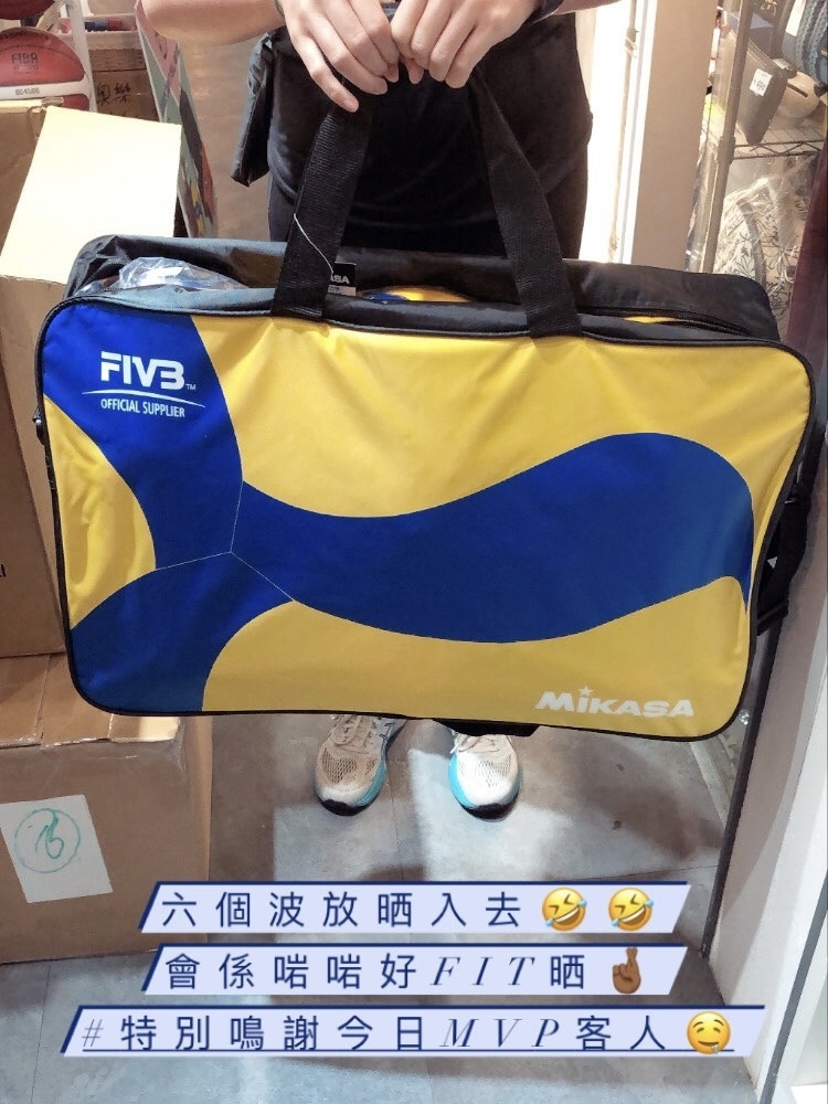 日本直送 Mikasa 排球袋（六個裝）