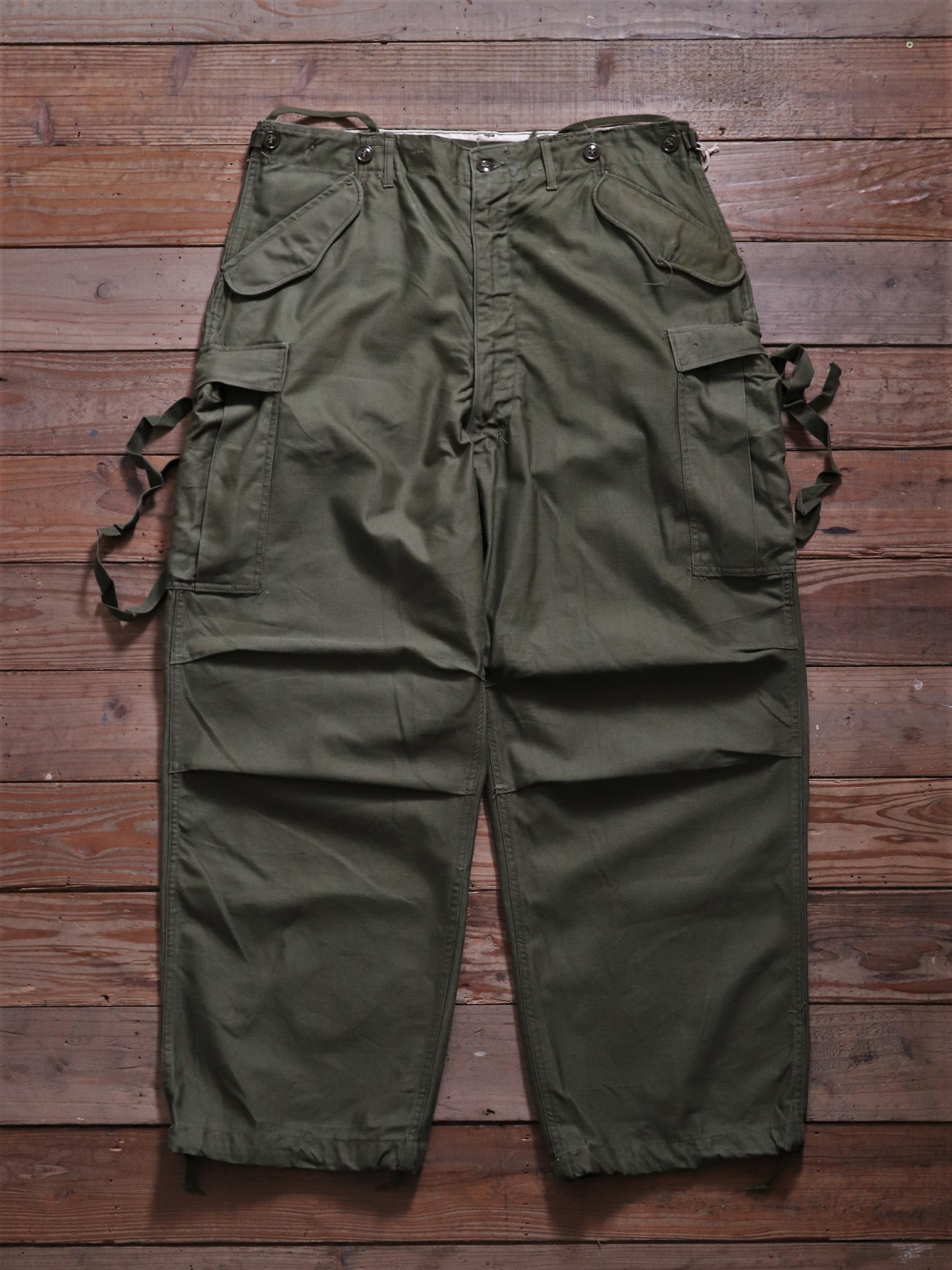 1950's~1960's US ARMY M-51 Field Trousers / 美軍公發M-51野戰長