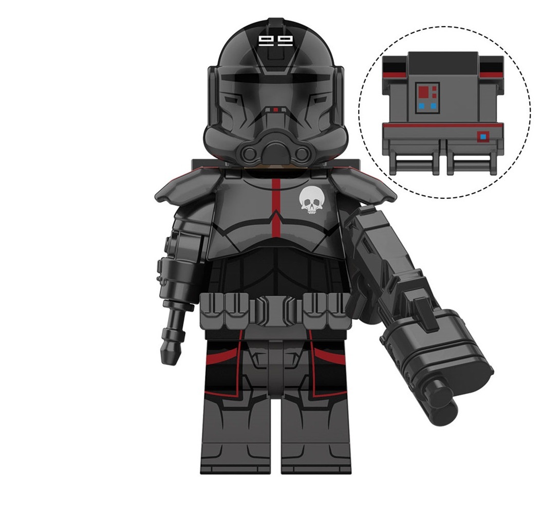 Echo (Bad Batch/Clone Force 99)  Star Wars Custom Minifigs Fit Lego XP368