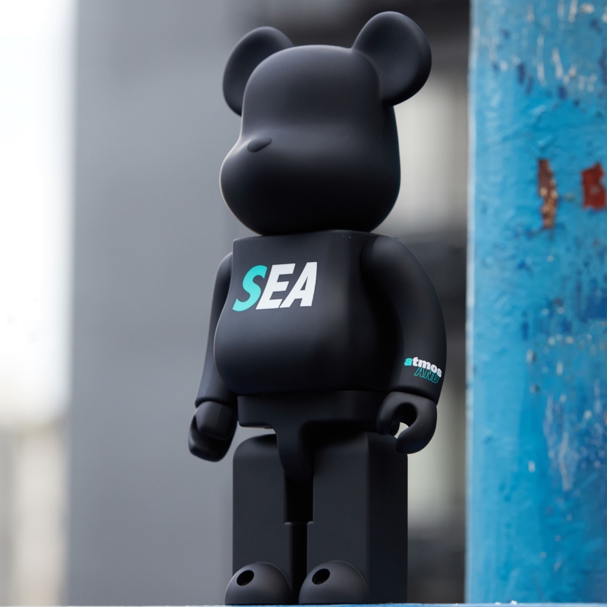 BEARBRICK atmos x WIND AND SEA 100% & 400%