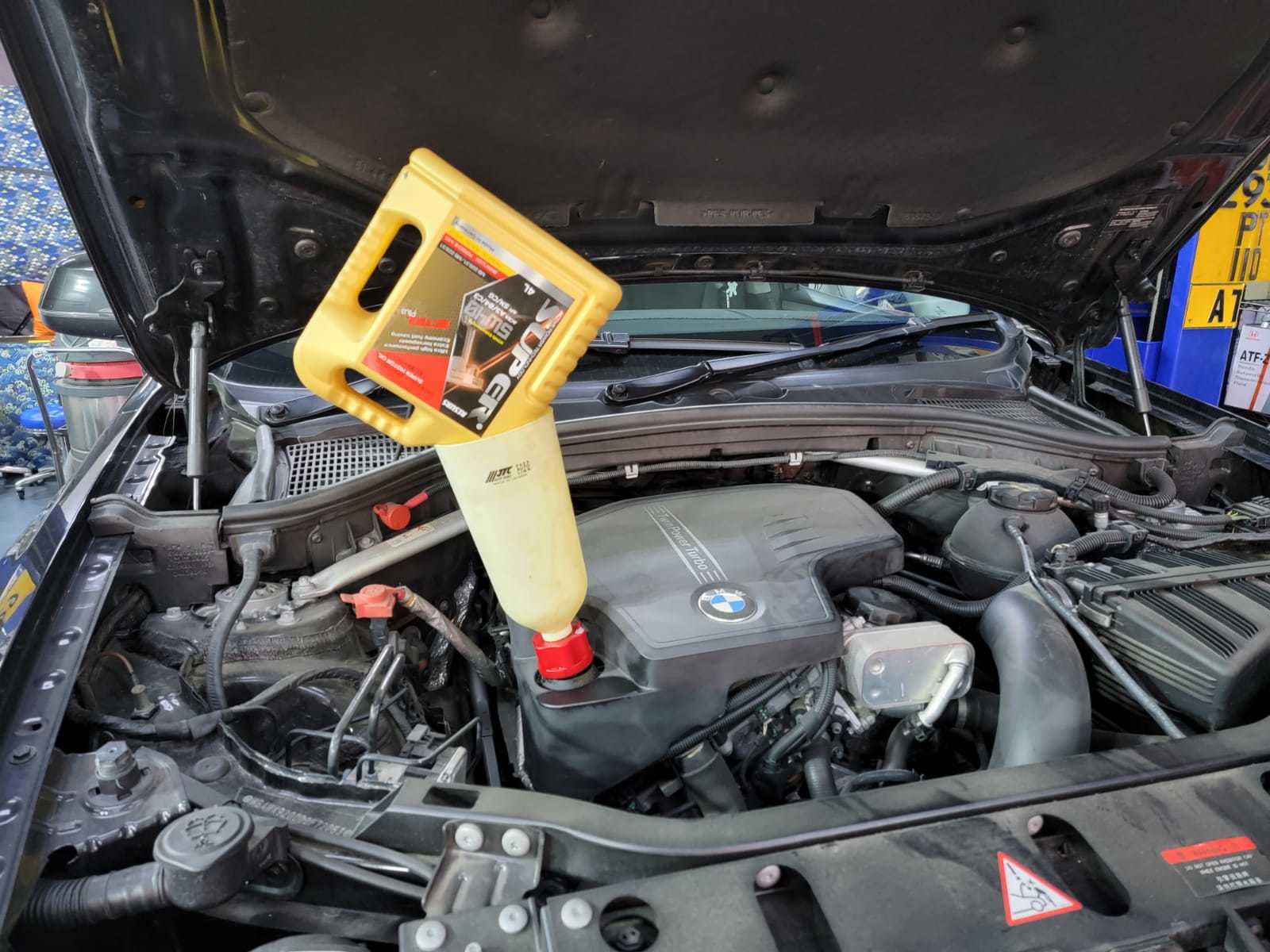 bmw x3 super ester plus 5w40 motor oil 換油 偈油 寶馬