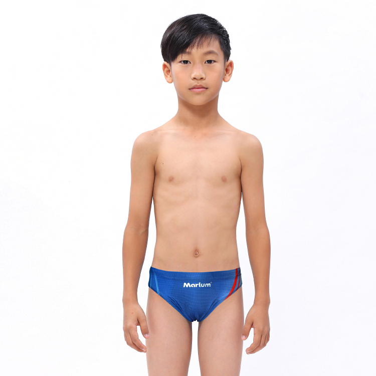 MAR-21101J 小男競賽型泳褲 - Future Racing