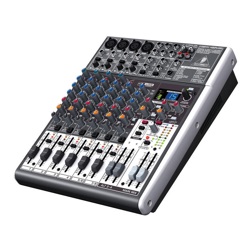 Behringer 德國 耳朵牌 Behringer XENYX X1204USB 8軌 數位效果混音器 公司貨保固 第 3 張圖片｜三峽錄音 / 音響