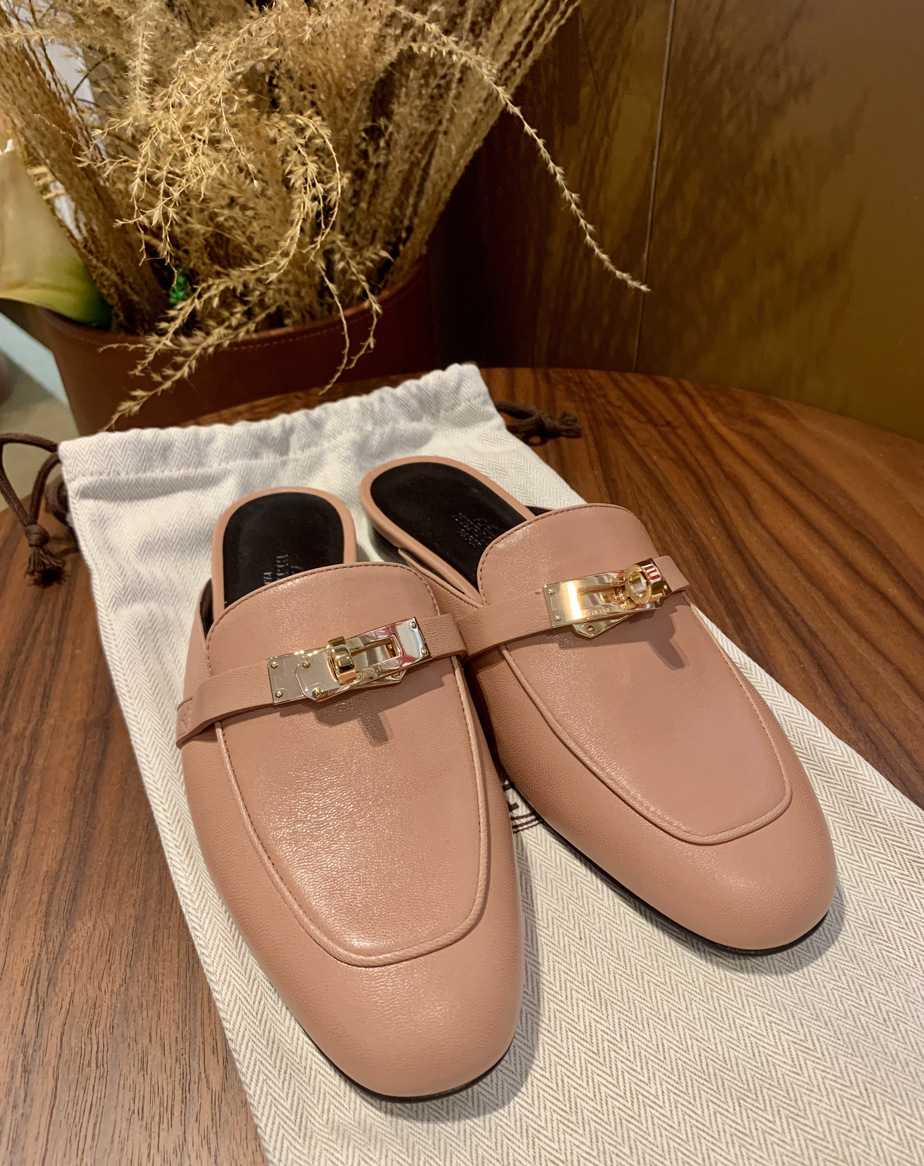 Oz mule pink CD ( 可預訂鞋碼）