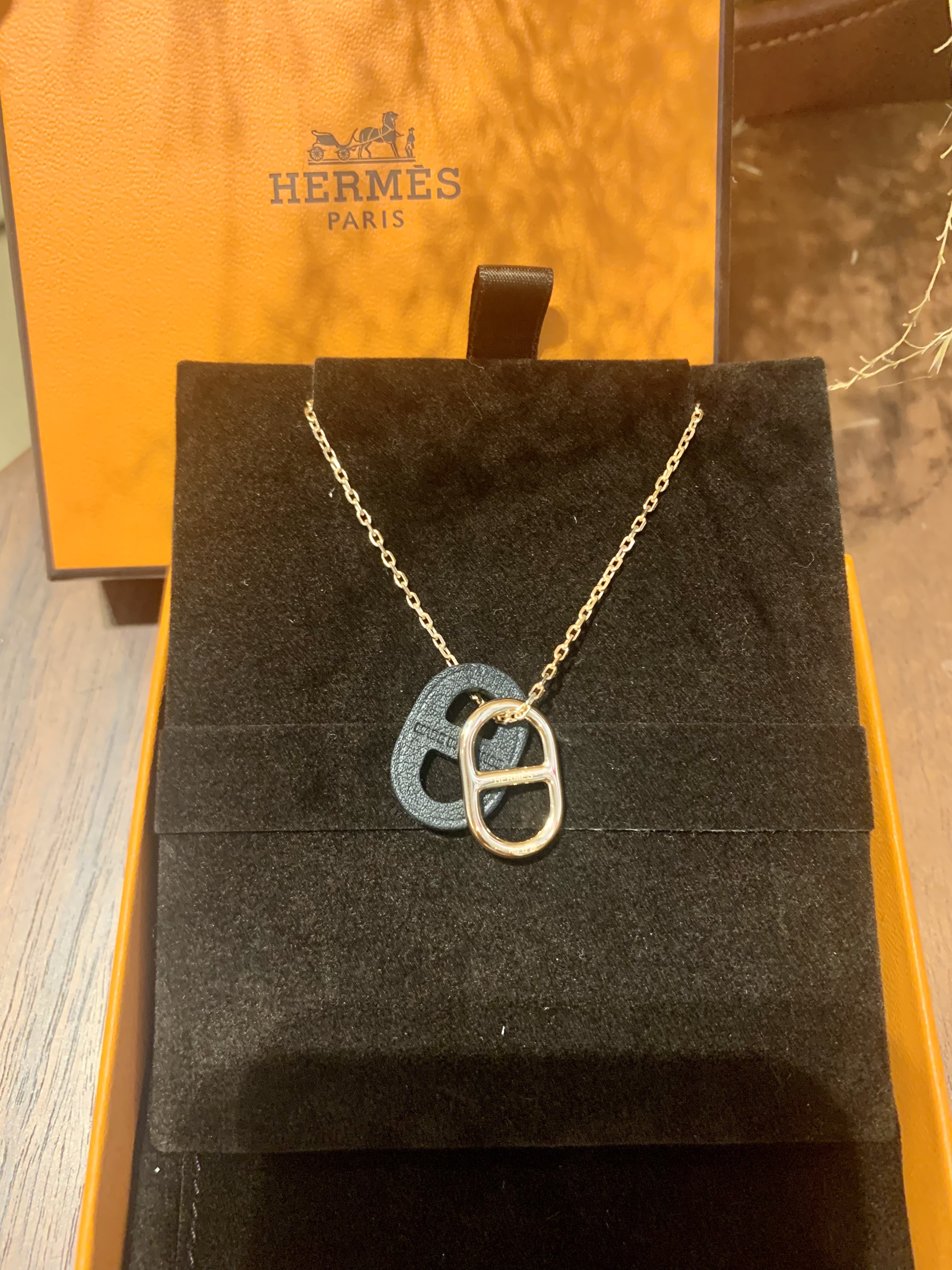 O'maillon necklace 89 noir CD