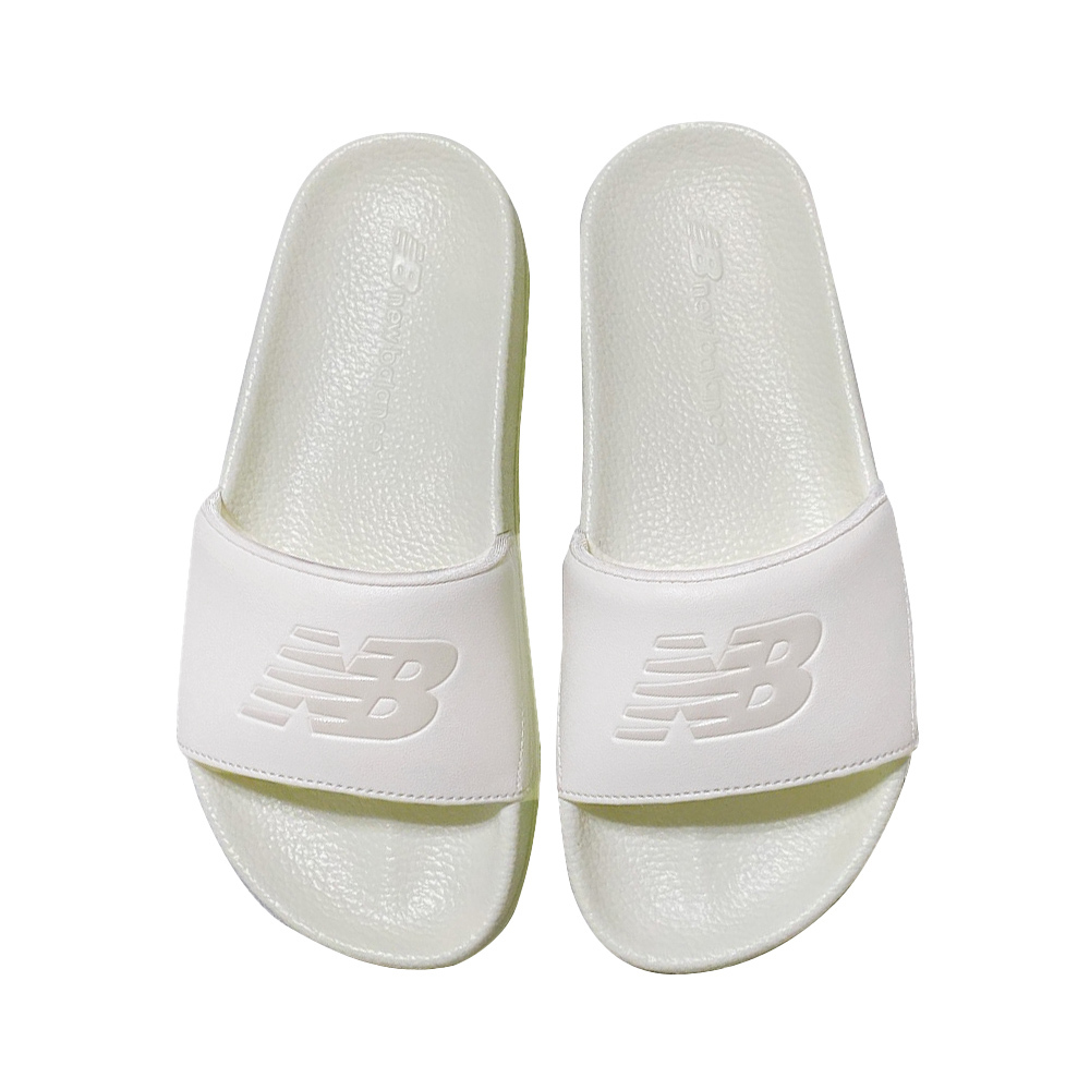 New Balance 米白 LOGO 防潑水 韓國 休閒 涼拖鞋 SD1101IIV