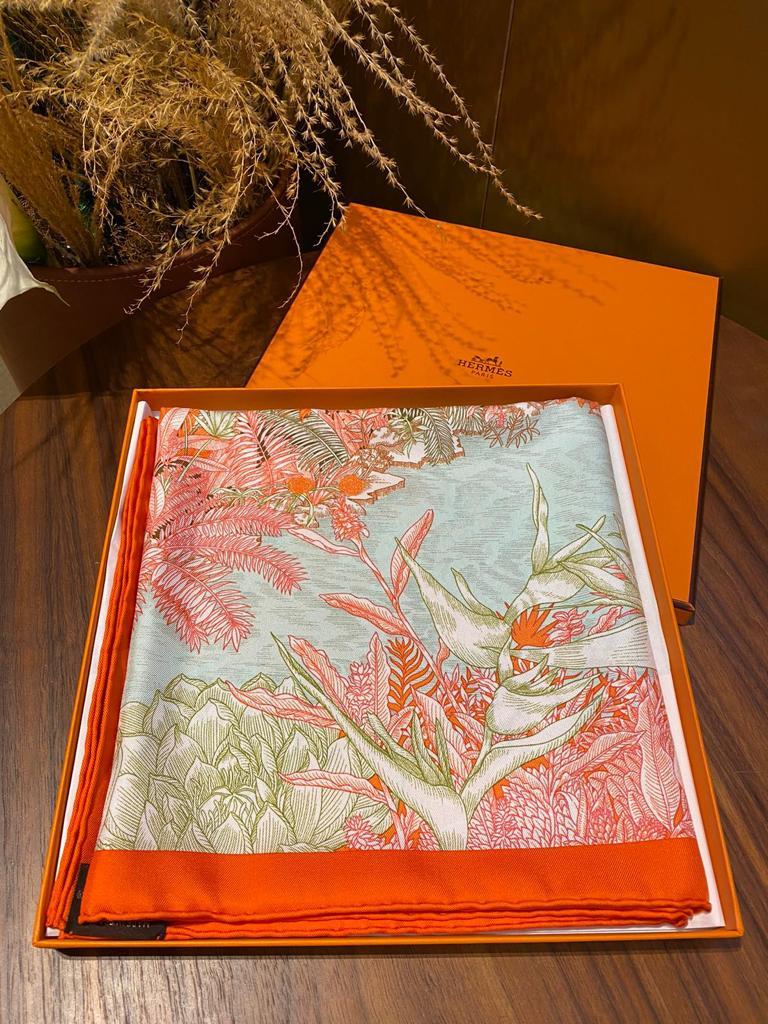 Scarf 100% soie 90 x 90cm