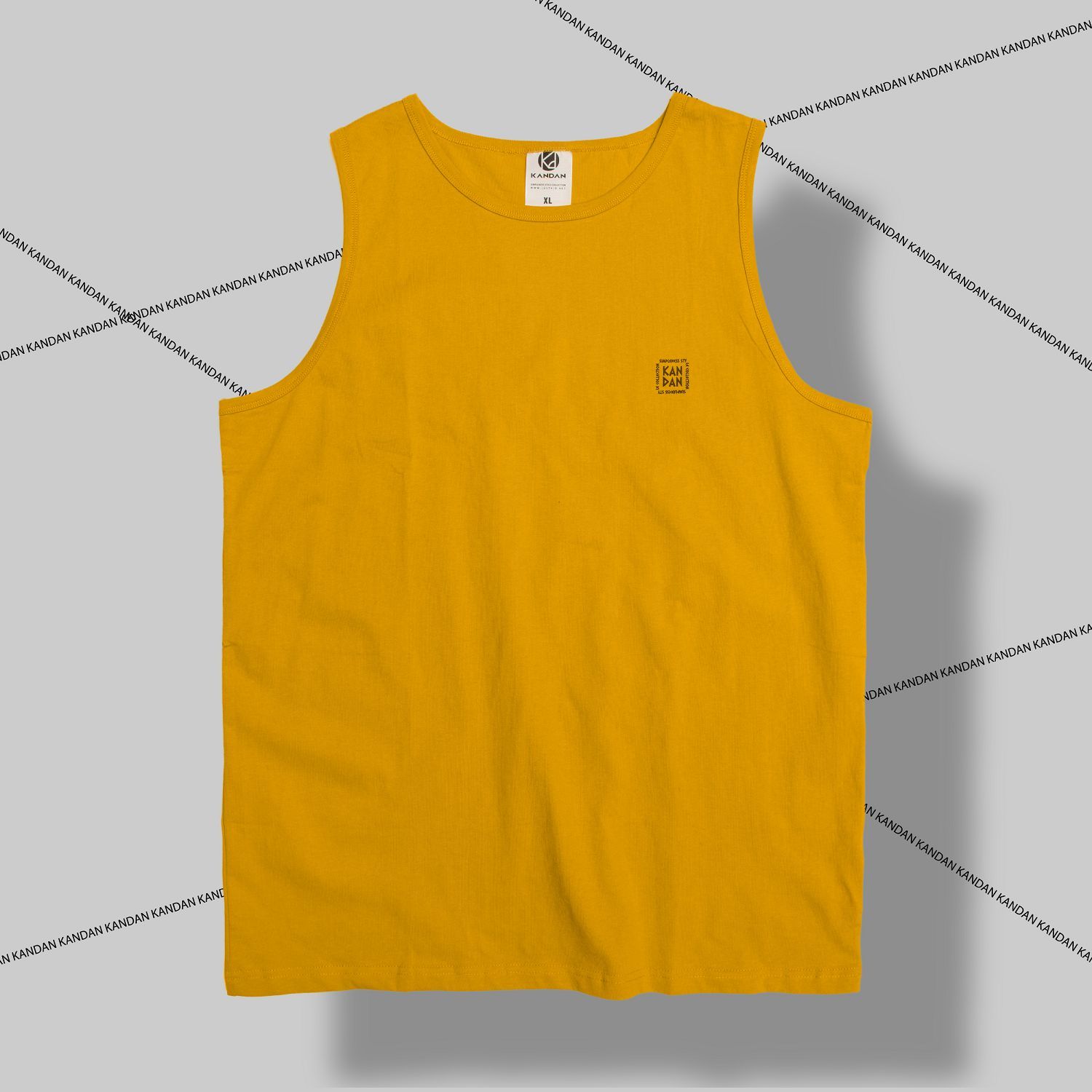 KID ® KANDAN系列 背心 芥黃