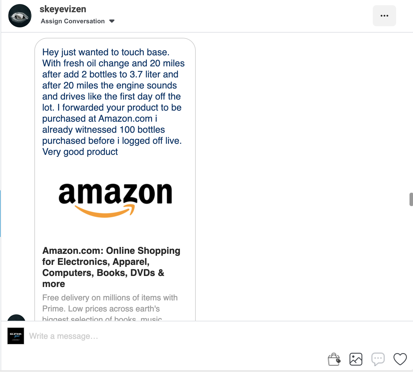 super nano engine restorer amazon testimonial