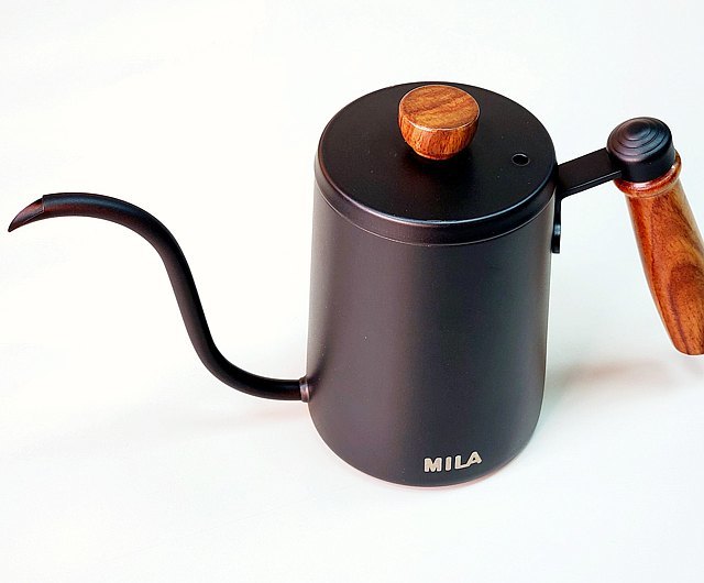 MILA 木柄鶴嘴手沖壺 600ml