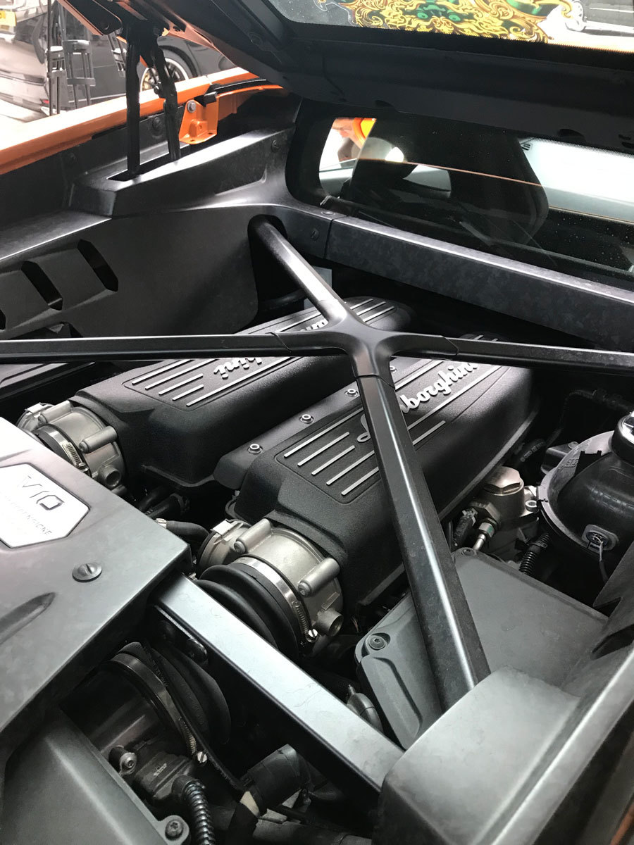 super nano engine restorer express car care story orange lamborghini huracan 引擎修復劑