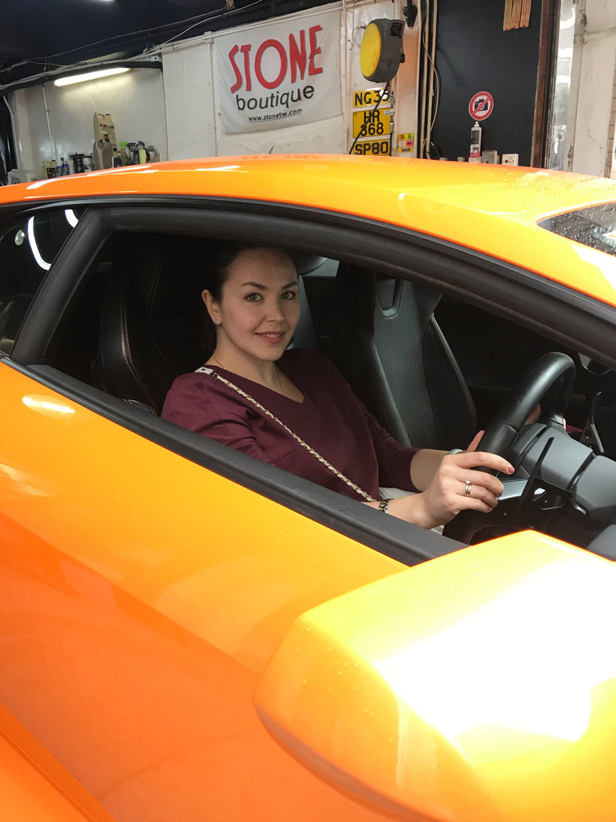 super nano engine restorer express car care story orange lamborghini huracan 引擎修復劑 tati vmpauto