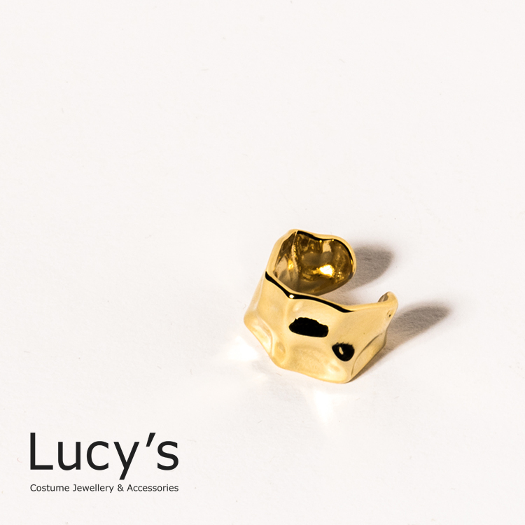 金面曲折 耳骨夾 (81671)