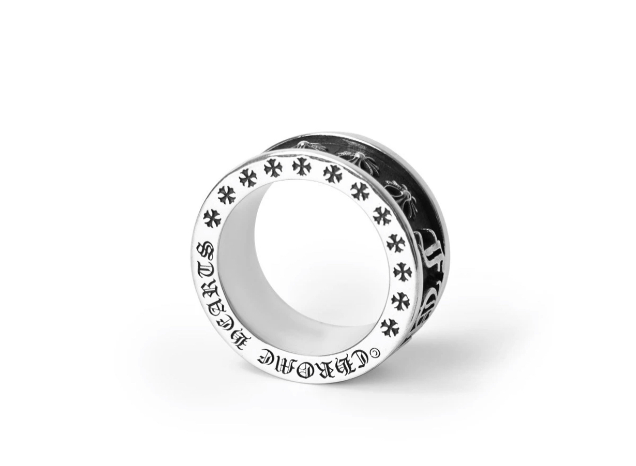Chrome Hearts Fuck You Spinner Ring