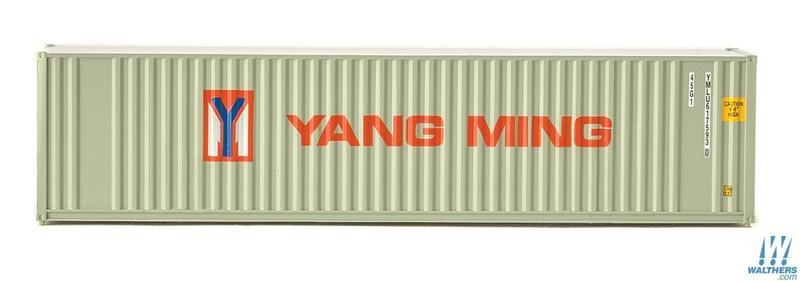 SceneMaster 949-8221 HO規 YANG MING 陽明 40呎 貨櫃.灰