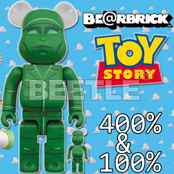 BEETLE BE@RBRICK TOY STORY 玩具總動員綠兵GREEN ARMY MEN 100