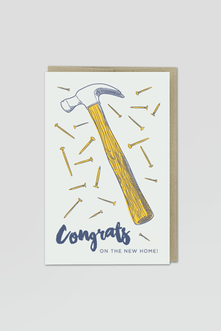 PIKE ST. PRESS｜NEW HOME HAMMER 祝賀卡
