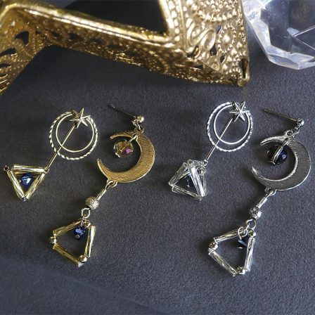 [6折] 三日月耳環