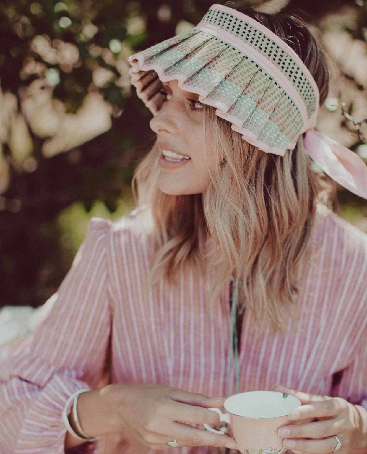 LORNA MURRAY - Cabana Wax Flower Sun Visor Adult 大人款