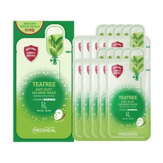Mediheal Tea Tree Anti-Dust Calming Mask [10PCS]