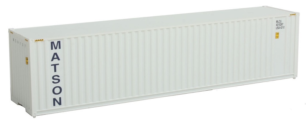 SceneMaster 949-8205 HO規 MATSON 40呎 貨櫃.米白