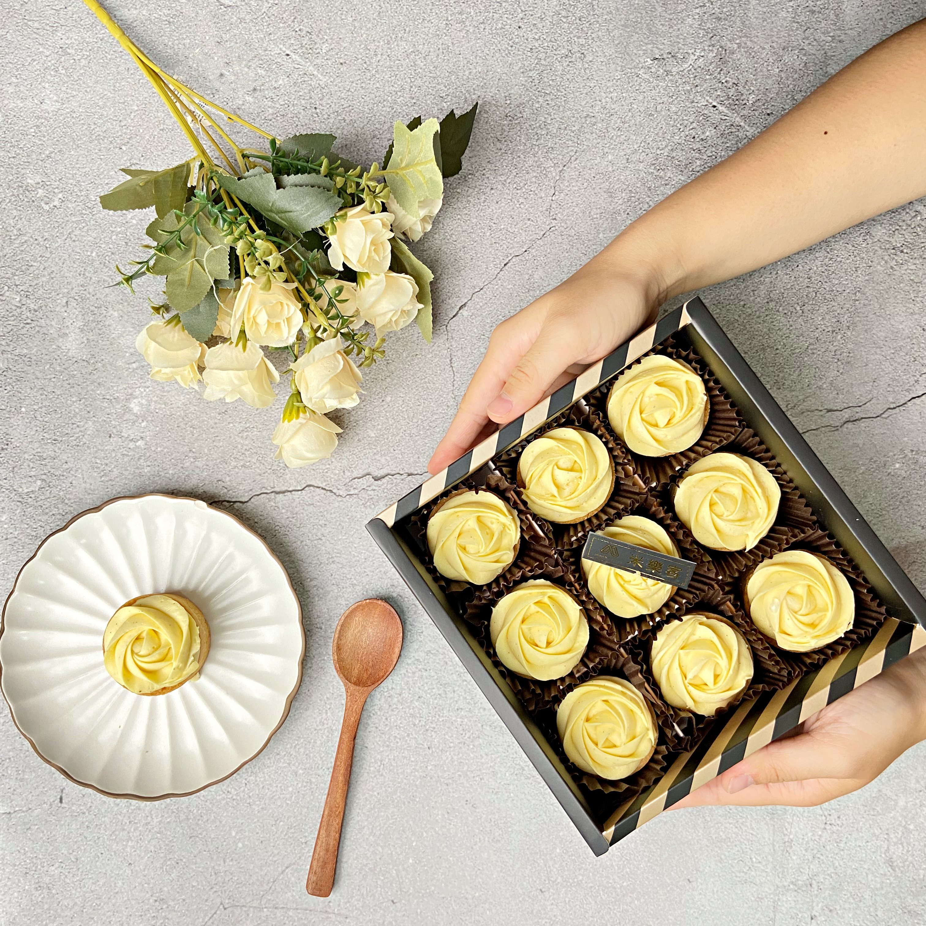 【米樂客】法式檸檬小塔｜9入禮盒｜清爽美味首選｜無麩質｜天然奶油Ｘ新鮮檸檬