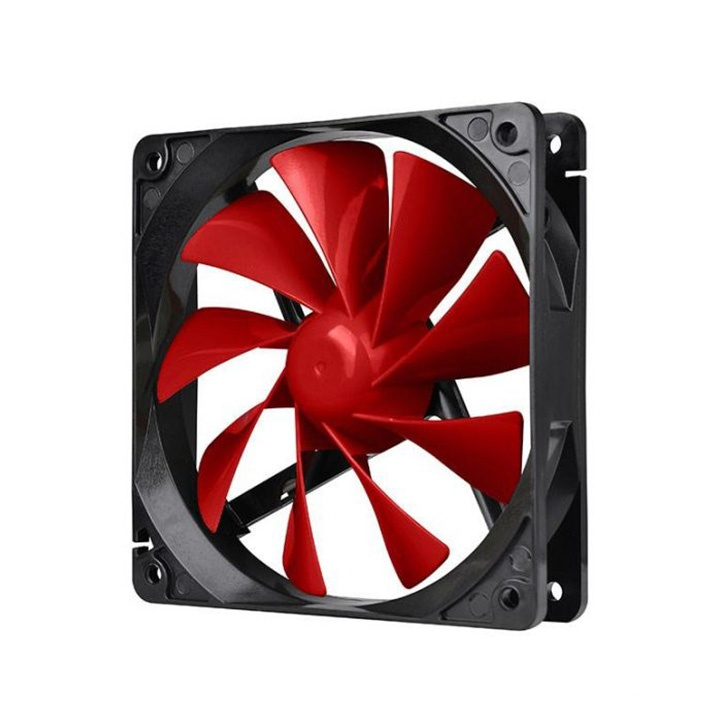 米特3C數位–Thermaltake 曜越 Pure 12 C Red靜音風扇/紅/CL-F037-PL12RE-A
