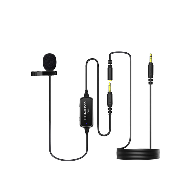 CKMOVA 全向電容式領夾式麥克風 LCM6 (3.5mm)