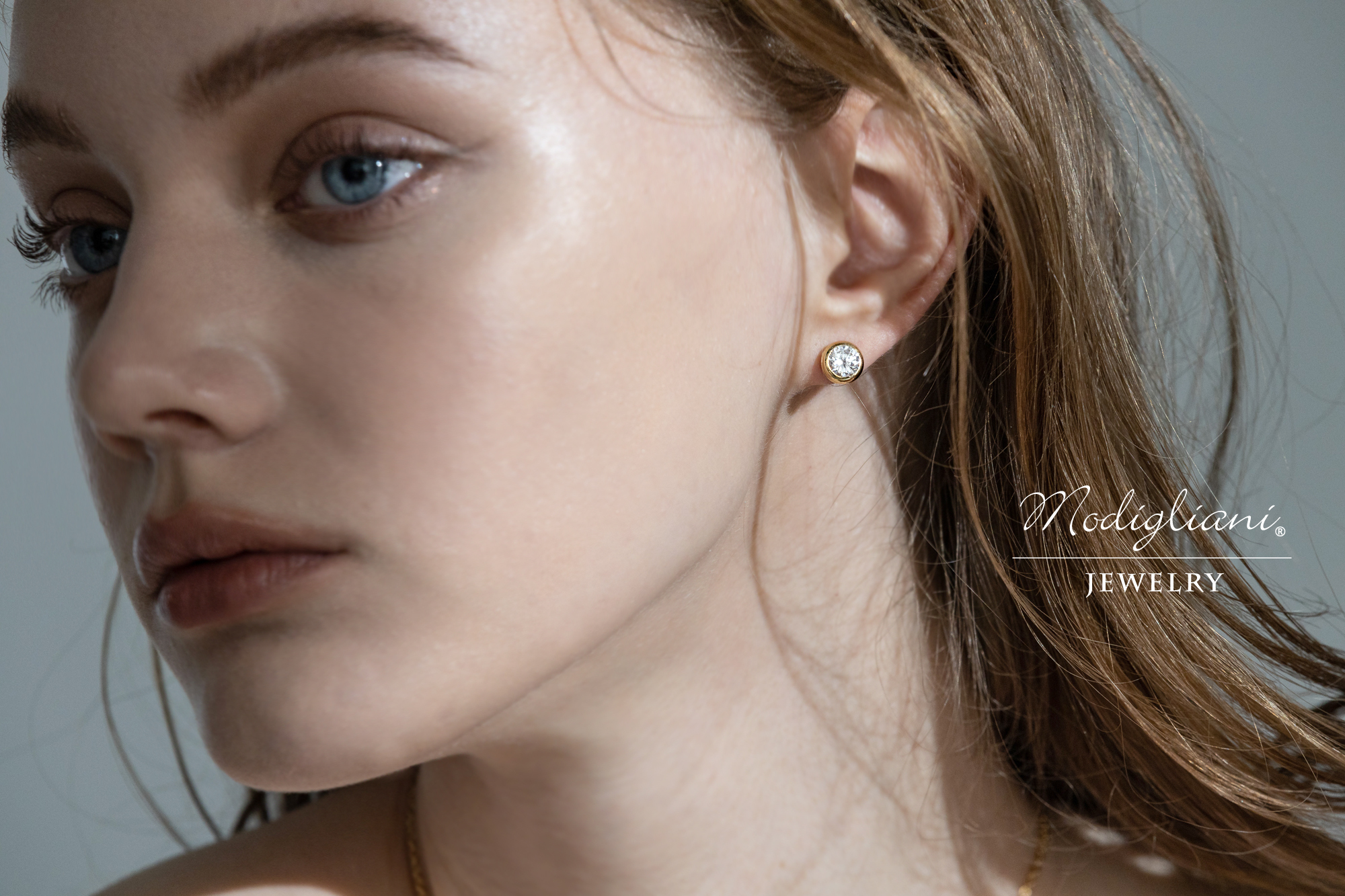 黃銅飾品,黃銅,簡約,百搭,幾何,貼式耳環,18K金,鋯石,