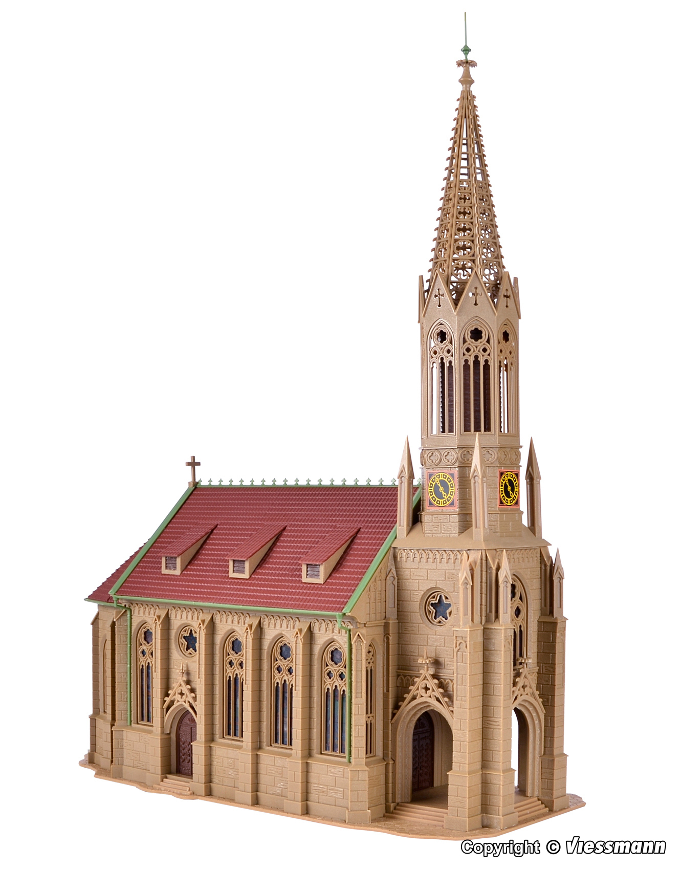 Vollmer 43739 HO scale, Church Stuttgart-Berg