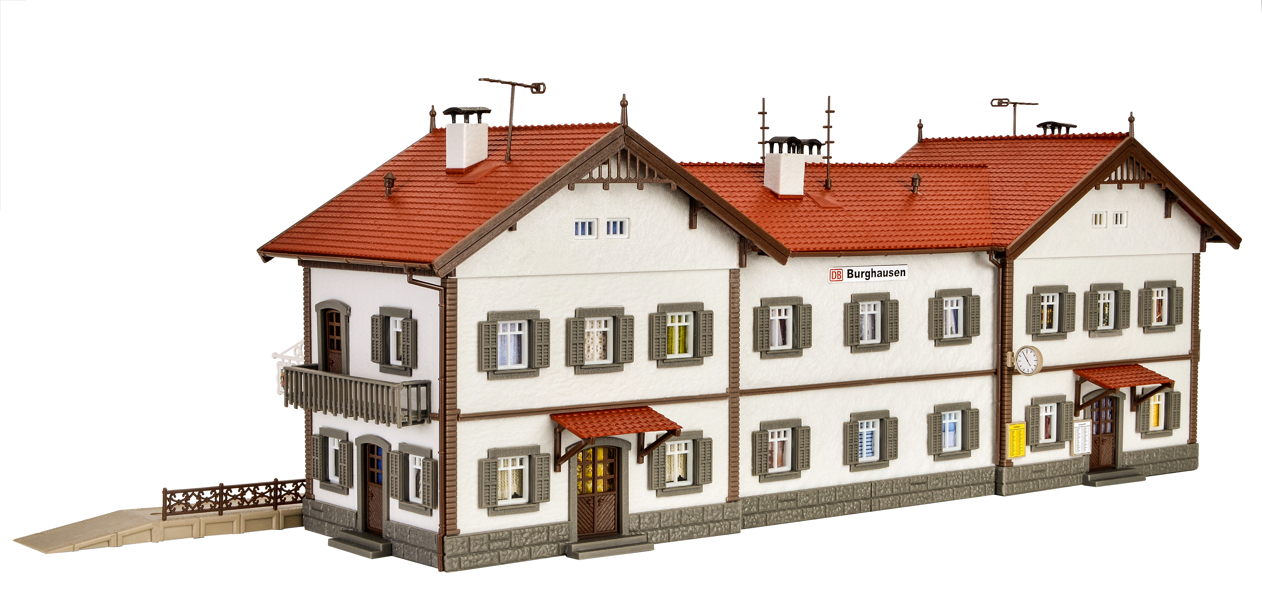 Vollmer 43522 H0 scale, Station Burghausen