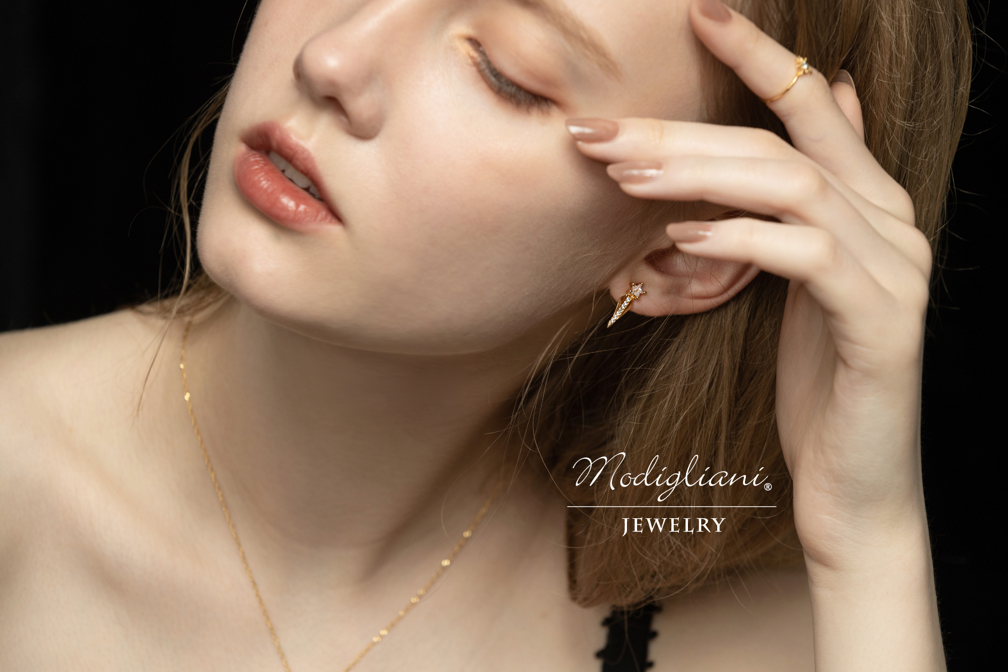 18KGP 閃爍之光耳環